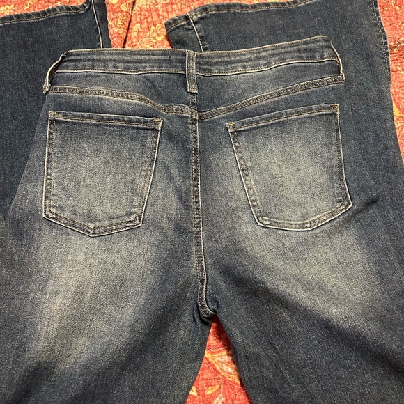 Sonoma brand jeans 11/30 bell bottom 5-button high rise - Picture 4 of 7